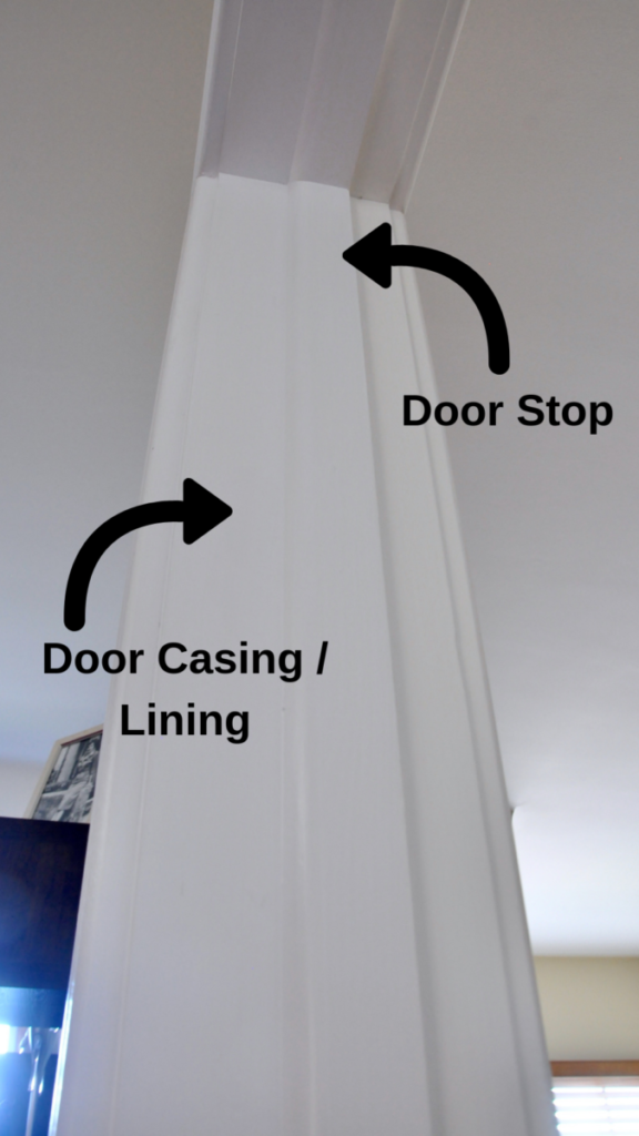 How to paint door frame SAM