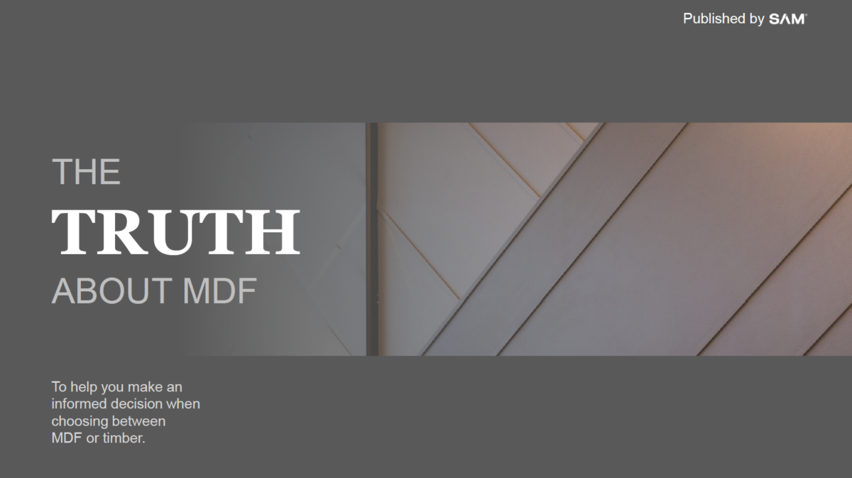 The Truth About MDF