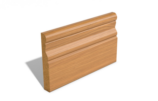 Moulded SAM1449 Wrapped MDF Skirting and Architrave